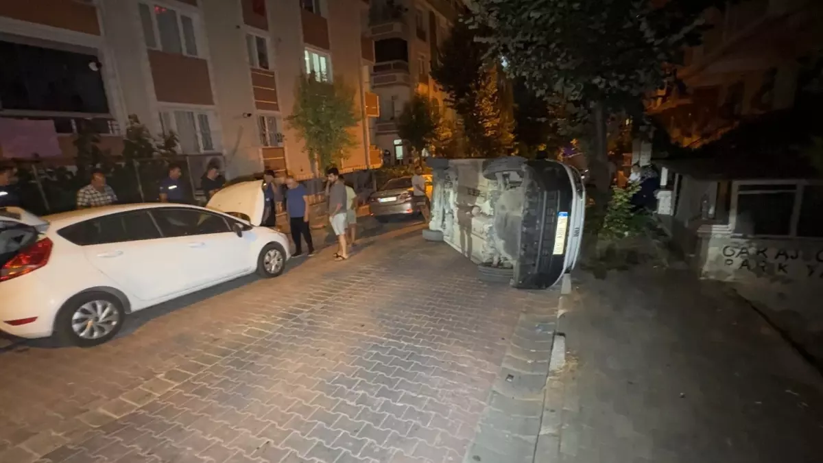 Alkollü Sürücünün Kazası: 2 Araç Zarar Gördü